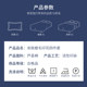 Haima solid color household brushed skin-friendly four-piece bed sheet set bedding washed cotton light luxury soft Nordic