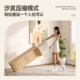 Cloud short velvet vacuum compressed fabric sofa