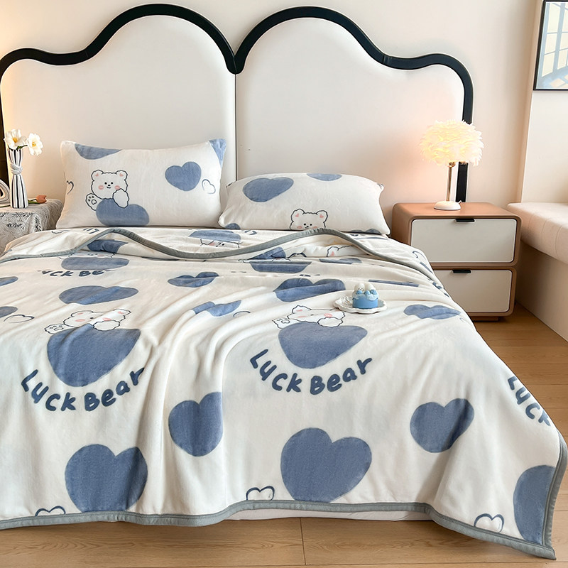 毛毯子空调薄盖毯被牛奶珊瑚绒四季通用夏季毛巾办公室午睡床上用,淘宝优惠券,粉丝福利购,淘宝优惠卷