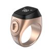 New digital display reading smart ring Bluetooth electronic finger time reminder counter hand press counter