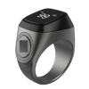 New digital display reading smart ring Bluetooth electronic finger time reminder counter hand press counter
