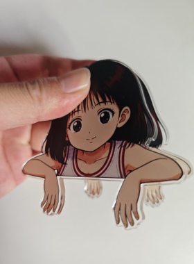 赤木晴子灌篮高手动漫周边二次元卡通人物可爱家居好物夹子摆件