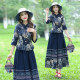 ພາກຮຽນ spring, summer ແລະດູໃບໄມ້ລົ່ນແບບຊົນເຜົ່າພິມ cheongsam ເທິງ, ຊຸດ retro ຂອງສາທາລະນະລັດຈີນ, ແບບຈີນປັບປຸງຊຸດ Tang ແລະ Hanfu ສໍາລັບແມ່ຍິງ