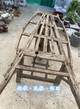 民俗怀旧老物件文化农村风车稻谷