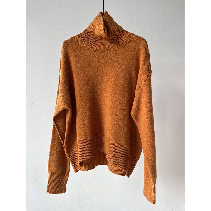 王菲款！380g中厚100羊毛高领长袖针织衫女百搭气质显瘦打底毛衣,淘宝优惠券,粉丝福利购,淘宝优惠卷