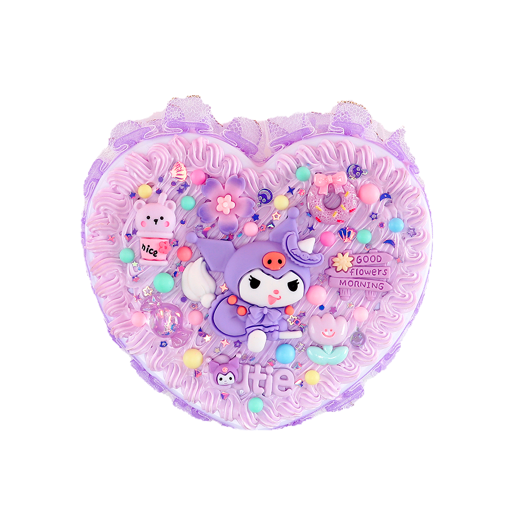 卡通儿童爱心款桌面收纳盒奶油胶diy材料包手工制作创意学生宿舍,淘宝优惠券,粉丝福利购,淘宝优惠卷