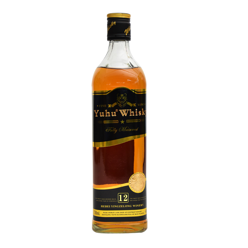 洋酒WHISKY YUHU12御虎威士忌 调配充场酒方瓶御虎700ml可乐桶 - 图2