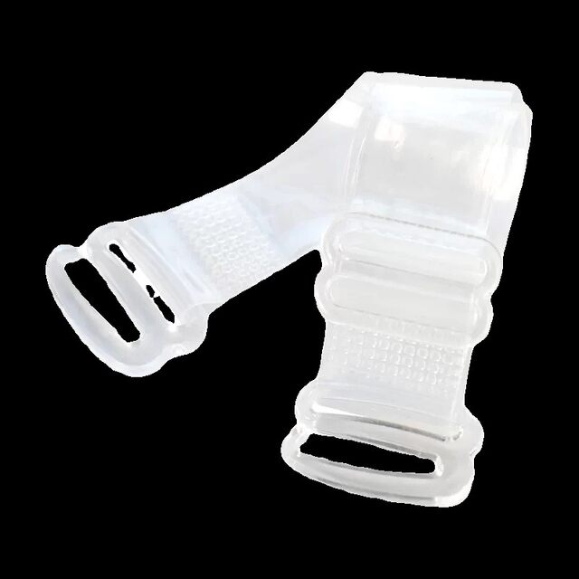 ສາຍບ່າໂປ່ງໃສ seamless anti-slip ຂະຫຍາຍການທົດແທນສາຍບາງ