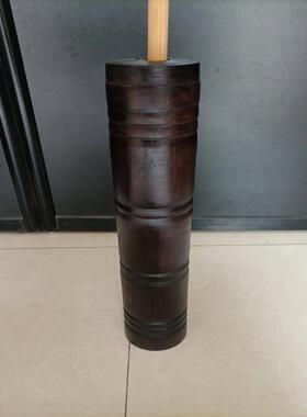 酥油茶打茶桶实木一体制作免保养使用前洗洗就可立马使用外部上漆