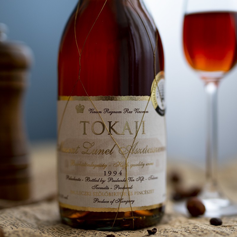 1994年稀缺年份匈牙利Tokaji奥苏精华贵腐甜白葡萄酒喝一瓶少一瓶 - 图0