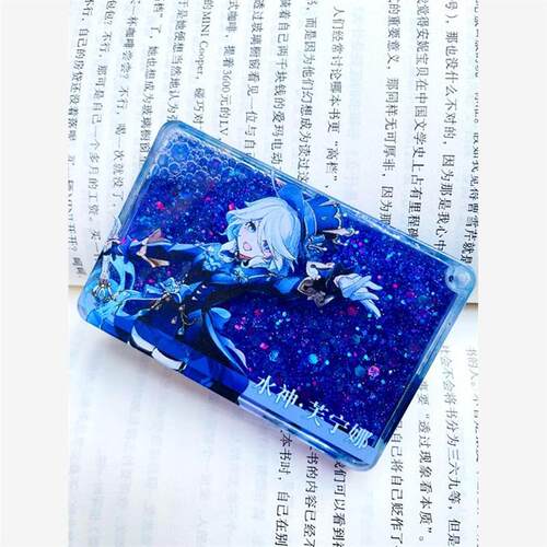 原神周边流沙麻将亚克力卡砖桌面摆件枫原万叶胡桃散兵立牌动漫 - 图2