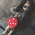 Túi xách trẻ em Hàn Quốc dễ thương dot shell ba lô mẫu giáo lớp nhỏ túi nam và nữ bé ba lô bé gái - Túi bé / Ba lô / Hành lý