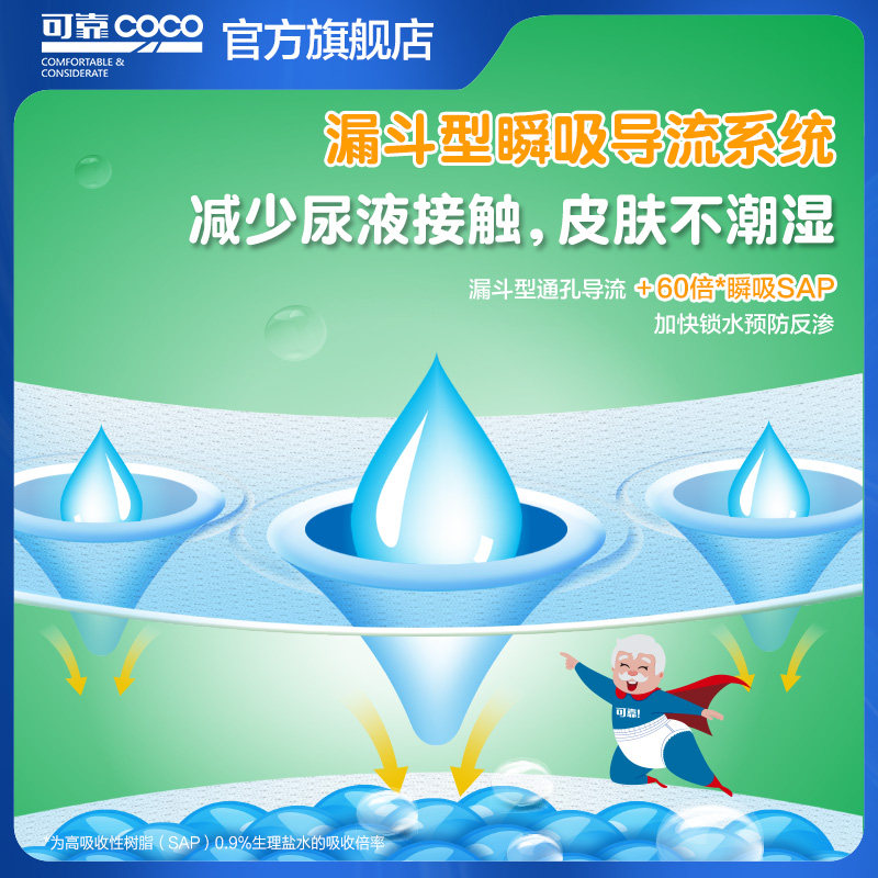 可靠成人加强型夜用大号l码尿不湿 可靠成人用纸尿护理用品