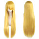 Drifting wig 45-150cm yellow wig embryo
