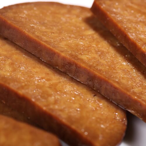 居士素食素火腿零食上海特产豆腐衣寺庙斋菜熟食素卤牛肉无防腐剂 - 图2