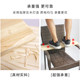 Customized solid wood plank partition storage rack solid wood desktop