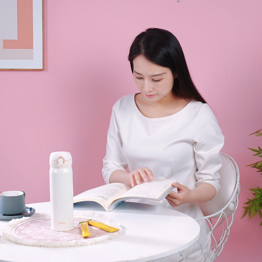 膳魔师不锈钢保温杯经典简约弹盖车载杯大容量商务便携水杯子JNL - 图0