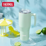 Вместительная и большая трубочка, высококачественный термос со стаканом для школьников для влюбленных