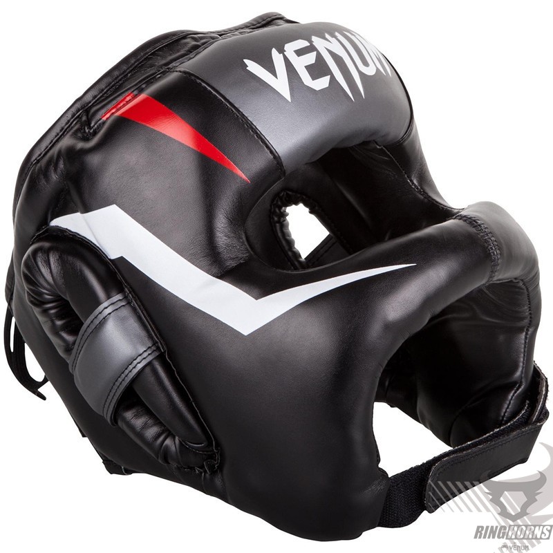 VENUM IRON HEADGEAR毒液护鼻护头拳击头盔散打护头泰拳训练护具