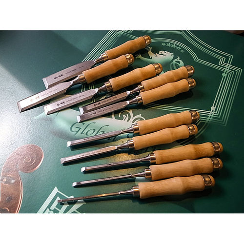 瑞士Pfeil平铲木工铲雕刻凿木工凿子扁凿半圆凿提琴吉他制作工具 - 图0