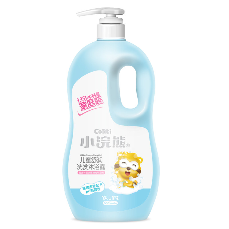 小浣熊儿童洗发沐浴露 小浣熊沐浴乳/沐浴露