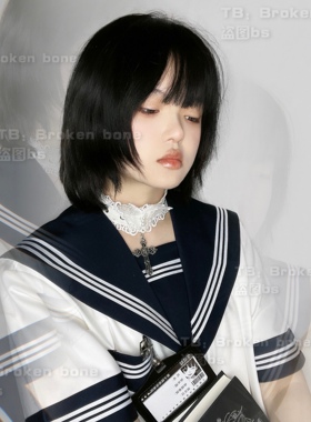 原创朋克项圈哥特蕾丝