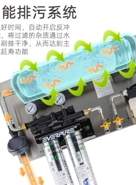 mc2双联爱惠浦商用净水器超滤