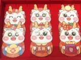 2024 Dragon Новый год красный конверт Lion Dance Новый год Custom Cartoon Zodiac Creative Новый год китайский весенний фестиваль Новый год деньги