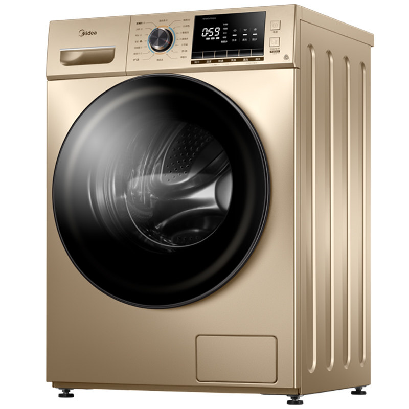 美的10公斤kg全自动家用变频洗衣机 广百洗衣机