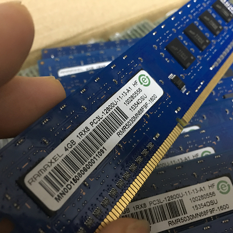 原厂原装Ramaxel记忆科技4G DDR3 3L 1600台式机内存 低电压 - 图1