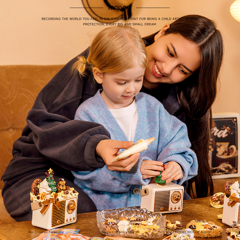 mobee奇妙音踪咕卡礼盒奶油胶蓝牙音响diy益智玩具女圣诞生日礼物,淘宝优惠券,粉丝福利购,淘宝优惠卷