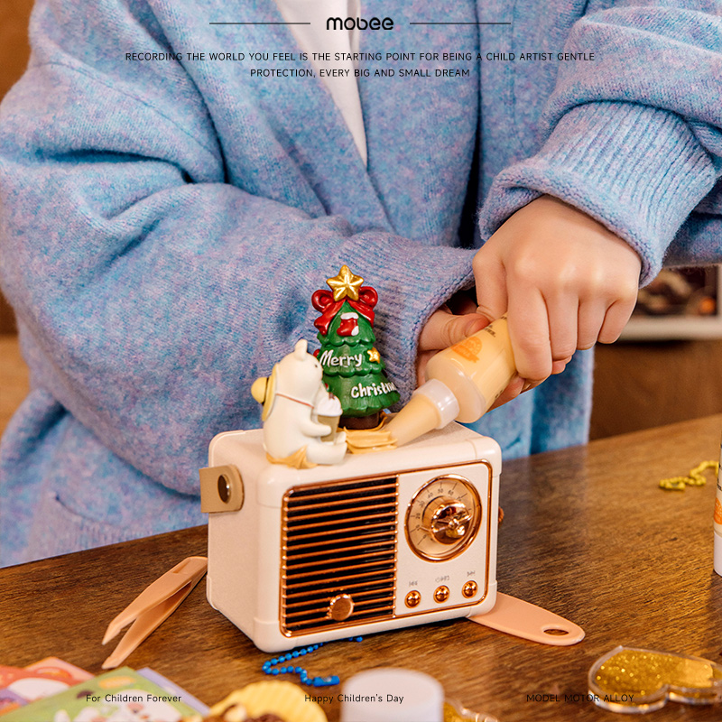 mobee奇妙音踪咕卡礼盒奶油胶蓝牙音响diy益智玩具女圣诞生日礼物,淘宝优惠券,粉丝福利购,淘宝优惠卷