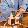 mobee奇妙音踪咕卡礼盒奶油胶蓝牙音响diy益智玩具女六一生日礼物