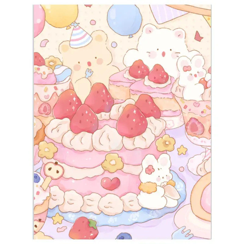 Cute cartoon note, book, notebook