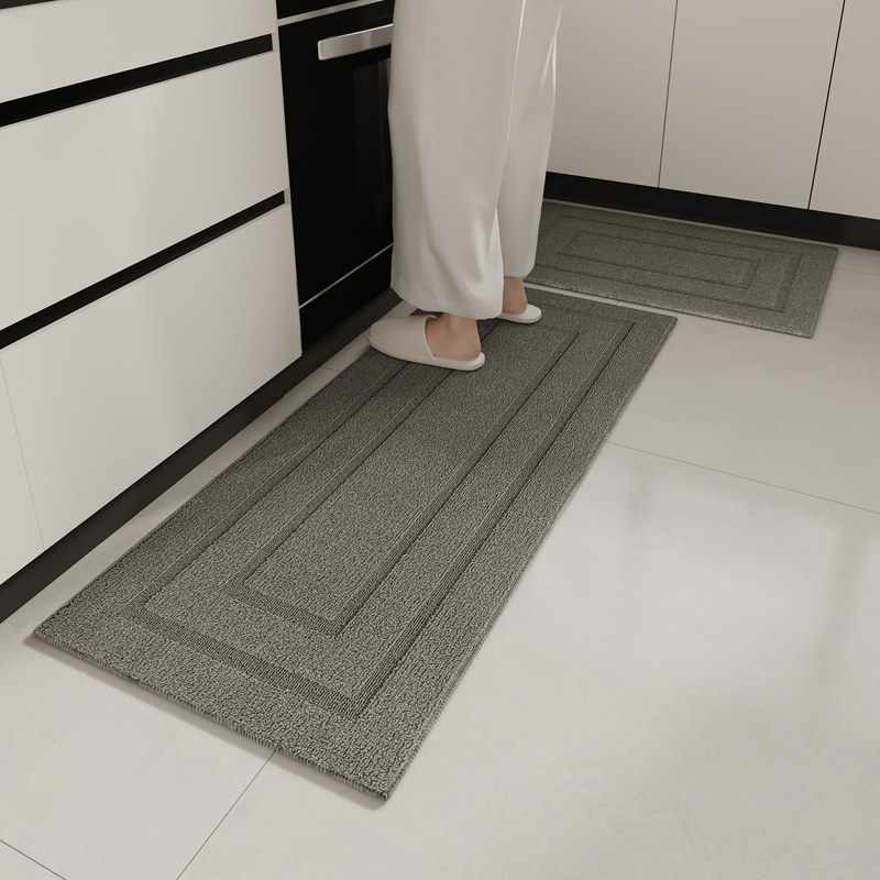 厨房专用地垫高级防水抗污防油编织脚垫吸水防滑垫子可擦免洗地毯,淘宝优惠券,粉丝福利购,淘宝优惠卷