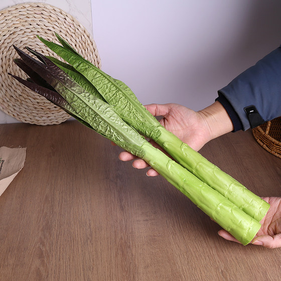PU simulated lettuce feels soft and has exquisite craftsmanship