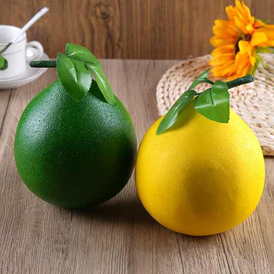 Simulated foam grapefruit model ornaments and decorative props