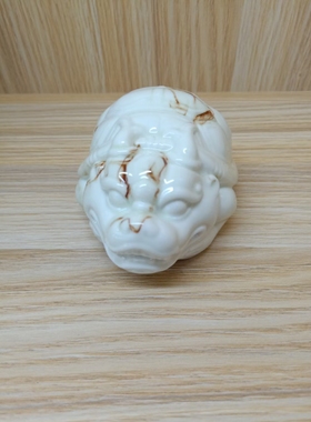 曲阳定瓷白釉定窑摆件金蟾工艺品礼品收藏