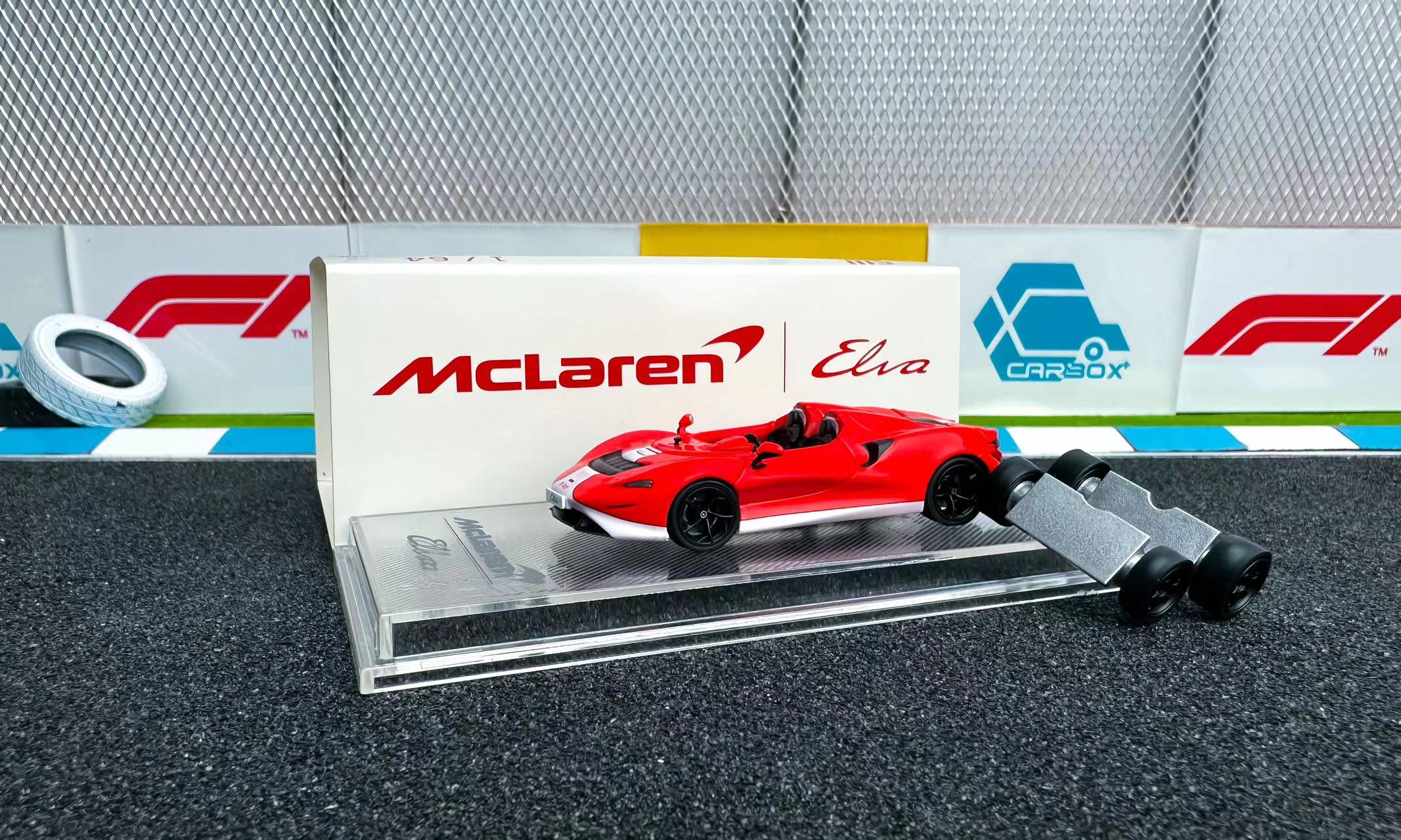 [CarBox] CM Model 1:64迈凯伦Elva合金车模模型Mclaren轮毂可拆 - 图2