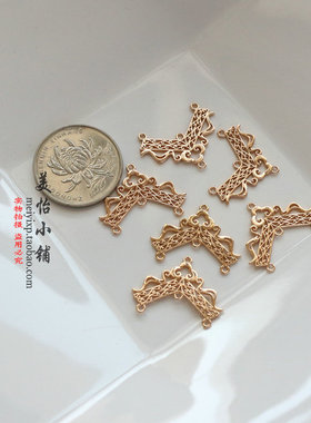 diy古装新娘头饰连接件步摇发簪