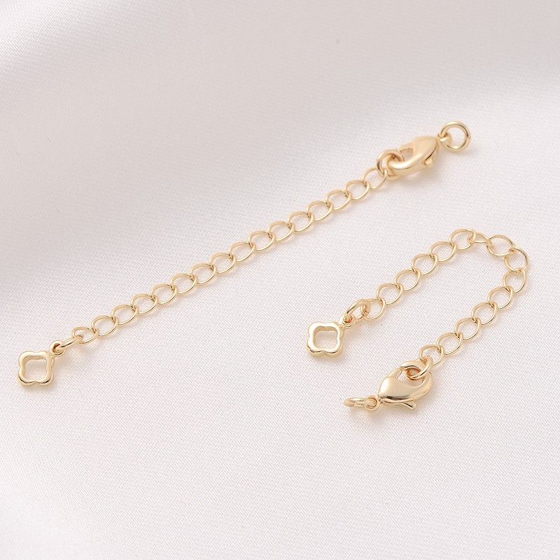 14K包金龙虾扣尾链自制手链延长链手工diy项链收尾扣饰品材料配件,淘宝优惠券,粉丝福利购,淘宝优惠卷