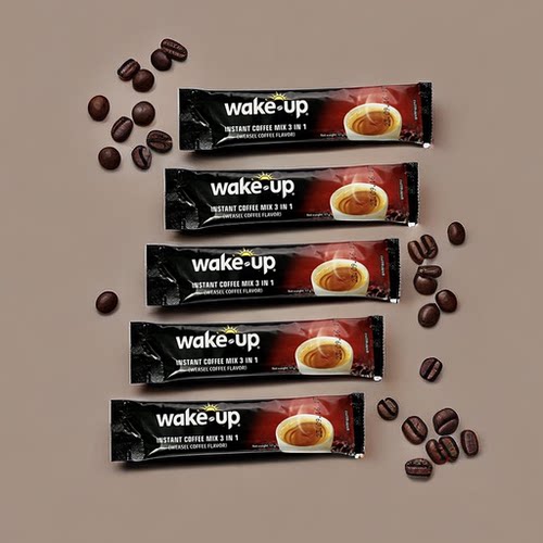 越南原装进口威拿wakeup猫屎咖啡味50条三合一速溶咖啡香浓850g - 图1