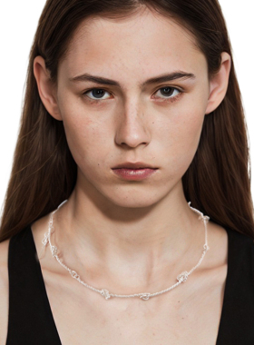 OUTSIDERINSIDE绳索打结项链