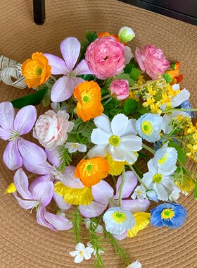 毕业手捧花仿真花成品花束假花