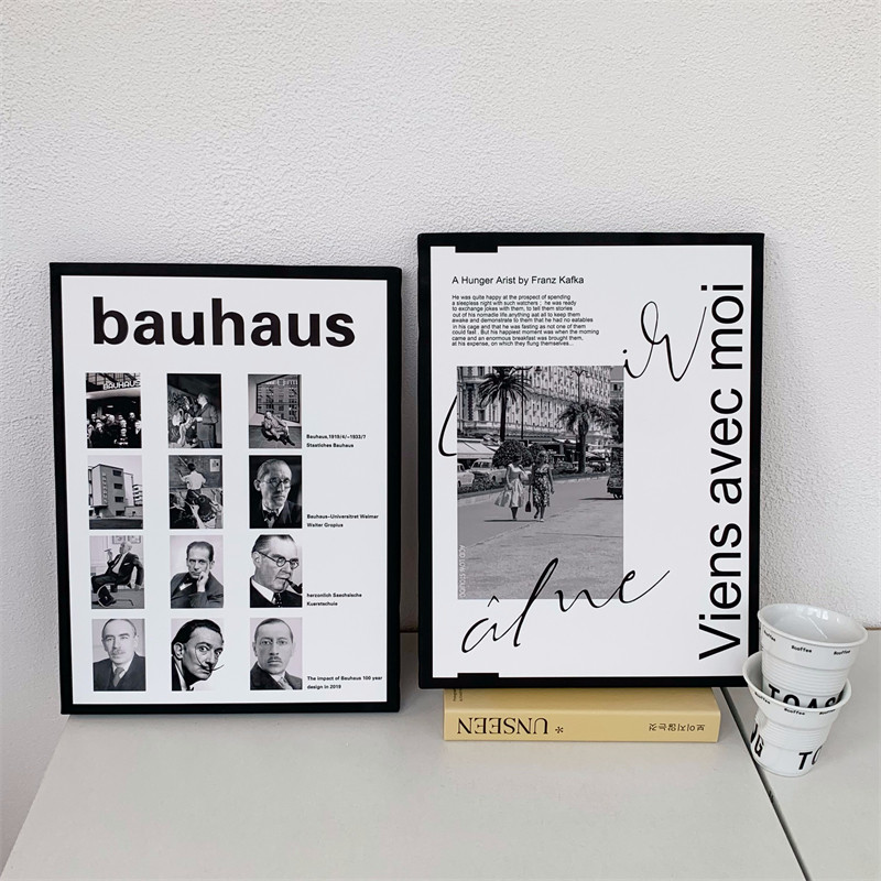 小众黑白风格装饰画 法式复古人物挂画桌面相框画电视柜摆件墙画,淘宝优惠券,粉丝福利购,淘宝优惠卷