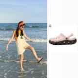 Нана, тапочки в стиле Crocs, нескользящие летние мюли, в корейском стиле, подходят для носки на улице