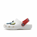 Детские нескользящие тапочки в стиле Crocs для мальчиков, мюли на платформе, пляжная пляжная обувь, закрытый носок, подходят для носки на улице, мягкая подошва, подходят для подростков