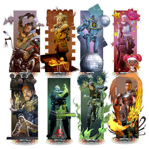 Apex英雄legends游戏周边亚克力无缝内印品质小立牌礼物品 - 图3