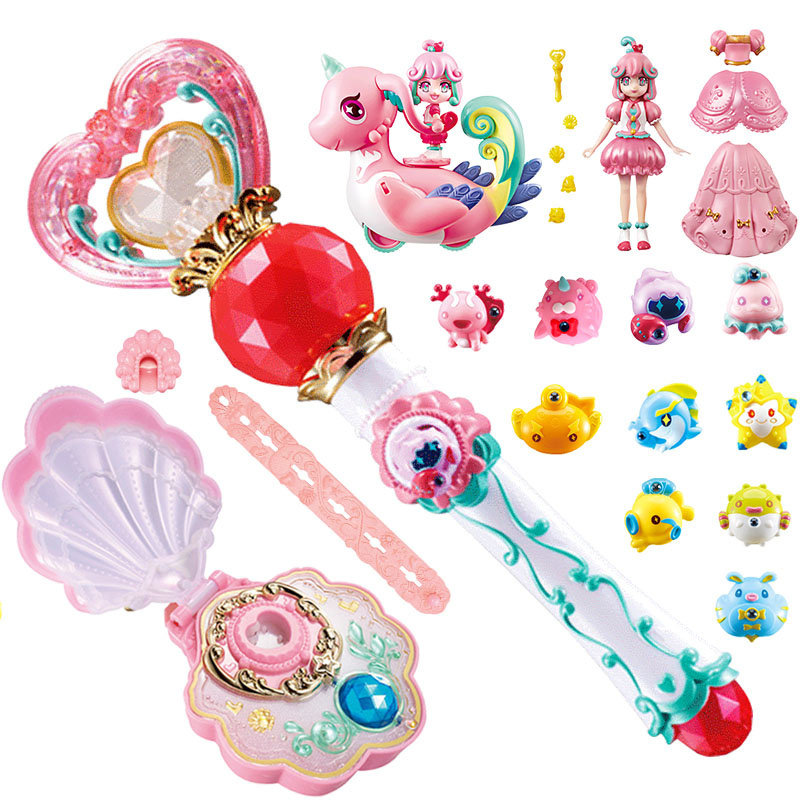 巴啦啦小魔仙凌海昕魔法套装乐器版海螺魔法精灵手镯变身器女孩新 - 图3