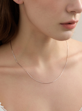 Berber好质感细蛇骨链s925银